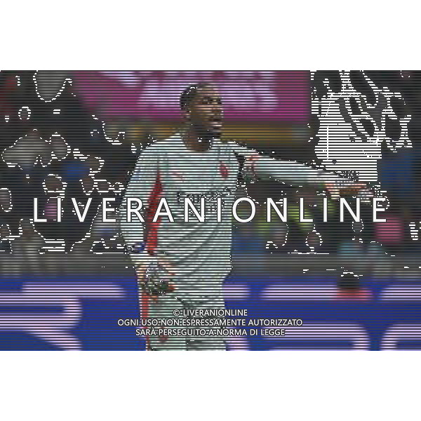 Inter vs Milan nella foto Mike Maignan (Milan) Milano 23-11-2025 Stadio Giuseppe Meazza - San Siro Inter vs Milan Campionato Serie A Enilive - 12a giornata foto Roberto Garavaglia/Agenzia Aldo Liverani sas