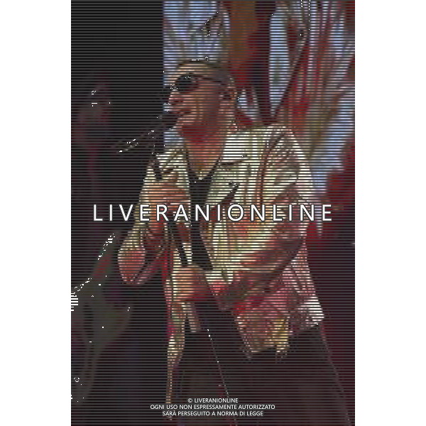 Roma 23 Novembre 2025 I Moda’ dal vivo al Palazzo dello Sport di Roma durante il loro ‘La notte dei Romantici Tour 2025’ Nella Foto: Francesco ‘Kekko’ Silvestre Foto Credit: Andrea Bracaglia- AGENZIA ALDO LIVERANI SAS