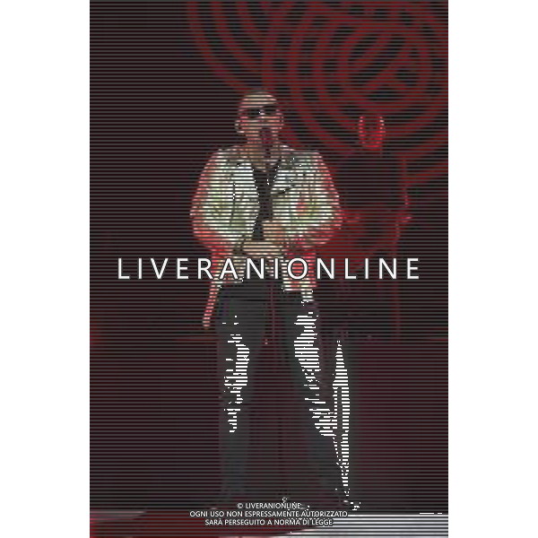 Roma 23 Novembre 2025 I Moda’ dal vivo al Palazzo dello Sport di Roma durante il loro ‘La notte dei Romantici Tour 2025’ Nella Foto: Francesco ‘Kekko’ Silvestre Foto Credit: Andrea Bracaglia- AGENZIA ALDO LIVERANI SAS