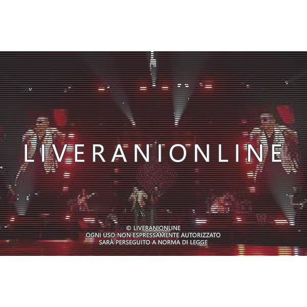 Roma 23 Novembre 2025 I Moda’ dal vivo al Palazzo dello Sport di Roma durante il loro ‘La notte dei Romantici Tour 2025’ Nella Foto: Francesco ‘Kekko’ Silvestre Foto Credit: Andrea Bracaglia- AGENZIA ALDO LIVERANI SAS