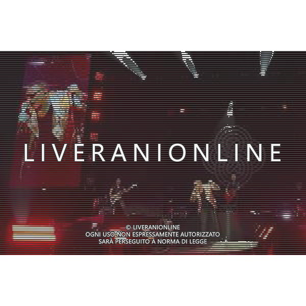 Roma 23 Novembre 2025 I Moda’ dal vivo al Palazzo dello Sport di Roma durante il loro ‘La notte dei Romantici Tour 2025’ Nella Foto: Francesco ‘Kekko’ Silvestre Foto Credit: Andrea Bracaglia- AGENZIA ALDO LIVERANI SAS