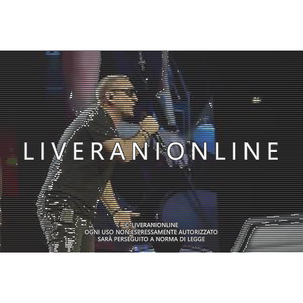 Roma 23 Novembre 2025 I Moda’ dal vivo al Palazzo dello Sport di Roma durante il loro ‘La notte dei Romantici Tour 2025’ Nella Foto: Francesco ‘Kekko’ Silvestre Foto Credit: Andrea Bracaglia- AGENZIA ALDO LIVERANI SAS