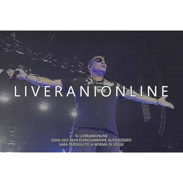 Roma 23 Novembre 2025 I Moda’ dal vivo al Palazzo dello Sport di Roma durante il loro ‘La notte dei Romantici Tour 2025’ Nella Foto: Francesco ‘Kekko’ Silvestre Foto Credit: Andrea Bracaglia- AGENZIA ALDO LIVERANI SAS