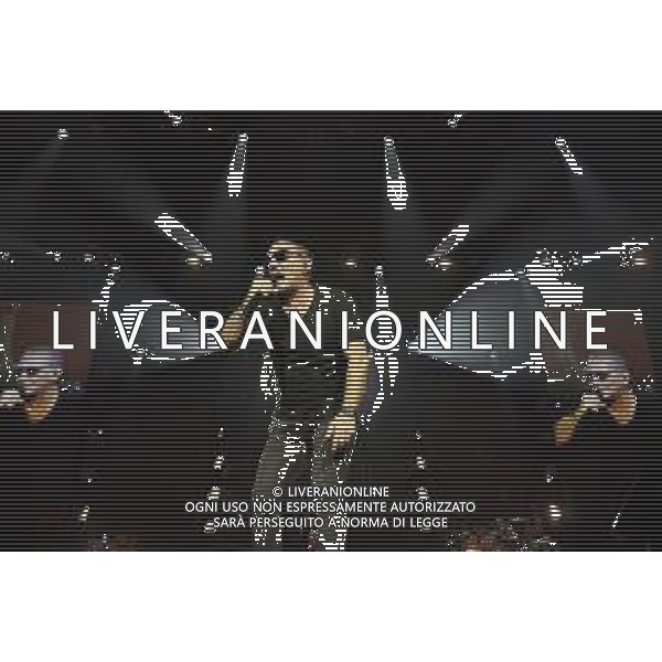 Roma 23 Novembre 2025 I Moda’ dal vivo al Palazzo dello Sport di Roma durante il loro ‘La notte dei Romantici Tour 2025’ Nella Foto: Francesco ‘Kekko’ Silvestre Foto Credit: Andrea Bracaglia- AGENZIA ALDO LIVERANI SAS