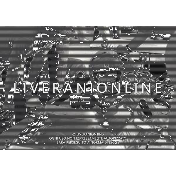 NEG-MONZA 06-09-1970 GRAN PREMIO D\'ITALIA F1 NELLA FOTO HENRI PESCAROLO AG ALDO LIVERANI SAS