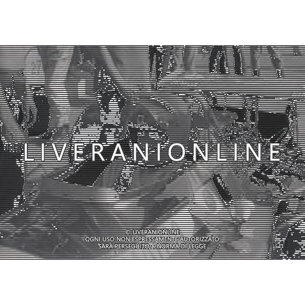 NEG-MONZA 06-09-1970 GRAN PREMIO D\'ITALIA F1 NELLA FOTO HENRI PESCAROLO AG ALDO LIVERANI SAS