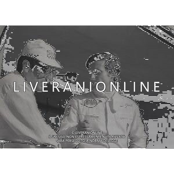 NEG-MONZA 06-09-1970 GRAN PREMIO D\'ITALIA F1 NELLA FOTO IGNAZIO GIUNTI CON MAURO FORGHIERI AG ALDO LIVERANI SAS