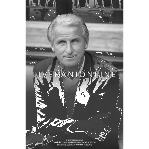 NEG- RETROSPETTIVA GIOVANNI TRAPATTONI ALLENATORE NELLA FOTO GIOVANNI TRAPATTONI JUVENTUS CALCIO NELL’ANNO 1992-1993 AG ALDO LIVERANI SAS