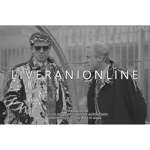 NEG- RETROSPETTIVA GIOVANNI TRAPATTONI ALLENATORE NELLA FOTO GIOVANNI TRAPATTONI JUVENTUS CALCIO NELL’ANNO 1992-1993 CON IL DOTT. PASQUALE BERGAMO AG ALDO LIVERANI SAS