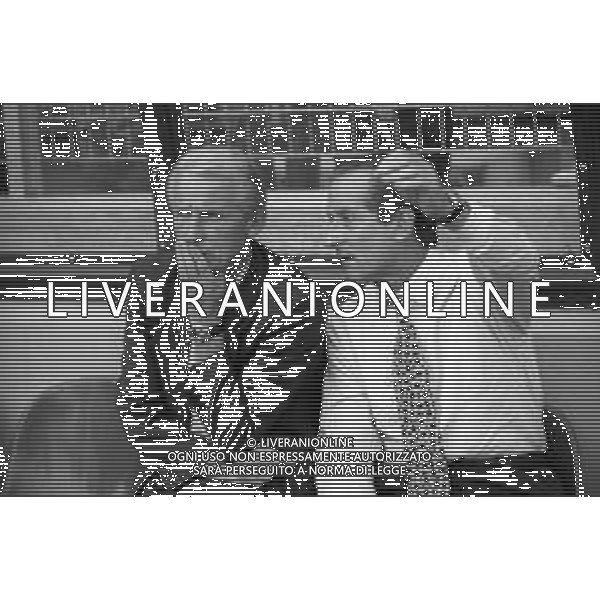 NEG- RETROSPETTIVA GIOVANNI TRAPATTONI ALLENATORE NELLA FOTO GIOVANNI TRAPATTONI JUVENTUS CALCIO NELL’ANNO 1992-1993 IN PANCHINA CON NELLO GOVERNATO AG ALDO LIVERANI SAS