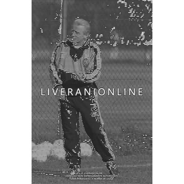 NEG- RETROSPETTIVA GIOVANNI TRAPATTONI ALLENATORE NELLA FOTO GIOVANNI TRAPATTONI JUVENTUS CALCIO NELL’ANNO 1992-1993 DURANTE L’ALLENAMENTO AG ALDO LIVERANI SAS