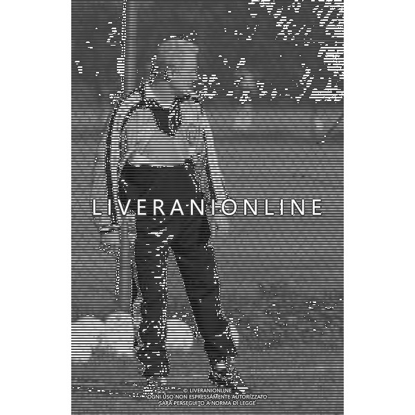 NEG- RETROSPETTIVA GIOVANNI TRAPATTONI ALLENATORE NELLA FOTO GIOVANNI TRAPATTONI JUVENTUS CALCIO NELL’ANNO 1992-1993 DURANTE L’ALLENAMENTO AG ALDO LIVERANI SAS