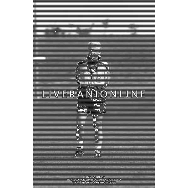 NEG- RETROSPETTIVA GIOVANNI TRAPATTONI ALLENATORE NELLA FOTO GIOVANNI TRAPATTONI JUVENTUS CALCIO NELL’ANNO 1992-1993 DURANTE L’ALLENAMENTO AG ALDO LIVERANI SAS