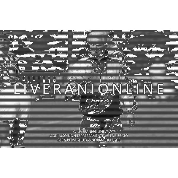 NEG- RETROSPETTIVA GIOVANNI TRAPATTONI ALLENATORE NELLA FOTO GIOVANNI TRAPATTONI JUVENTUS CALCIO NELL’ANNO 1992-1993 DURANTE L’ALLENAMENTO AG ALDO LIVERANI SAS