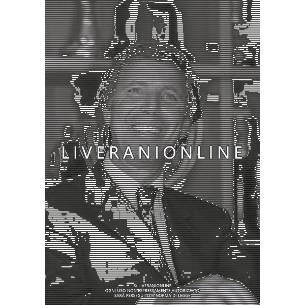 NEG-10-06-1997 COMO-PASSAGGIO DI PROPRIETA\' DEL COMO CALCIO DALLA PRESIDENZA MARIO BERETTA A ENRICO PREZIOSI NELLA FOTO ENRICO PREZIOSI NUOVO PRESIDENTE DEL COMO CALCIO AG ALDO LIVERANI SAS