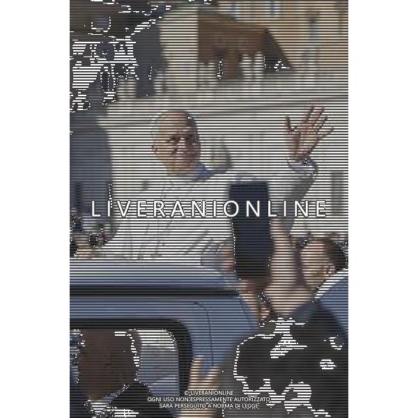 Giubileo delle corali Nella Papa Leone XIV saluta i fedeli Roma 23 11 2025 Piazza San Pietro Foto Francesco Casadei / Agenzia Aldo Liverani sas