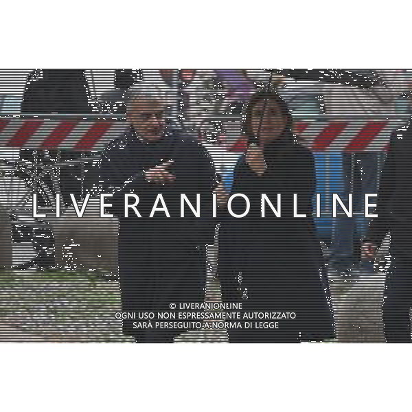 TVRG Funerale Ornella Vanoni nella foto il prefetto Claudio Sgaraglia Milano 24-11-2025 Funerale di Ornella Vanoni presso la chiesa di San Marco foto Roberto Garavaglia/Agenzia Aldo Liverani sas