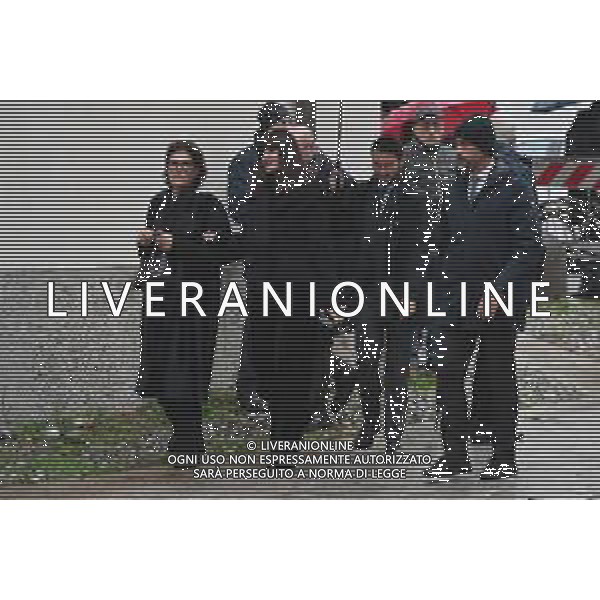 TVRG Funerale Ornella Vanoni nella foto la ministra Anna Maria Bernini Milano 24-11-2025 Funerale di Ornella Vanoni presso la chiesa di San Marco foto Roberto Garavaglia/Agenzia Aldo Liverani sas