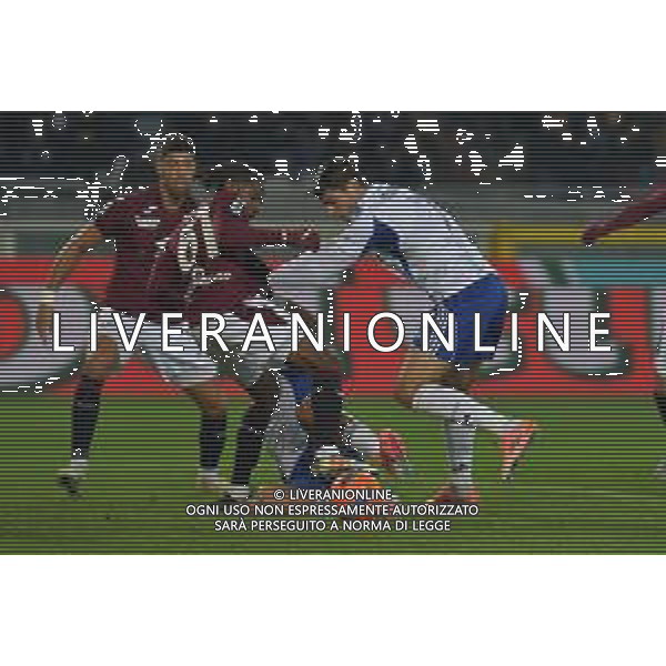 TVMV-Torino 24.11.2025 Stadio Grande Torino @Manuela Viganti/Ag. Aldo Liverani sas Torino vs Como Campionato Calcio Serie A Enilive 2025/2026 12a giornata Nella foto: alvaro morata e adrien tameze