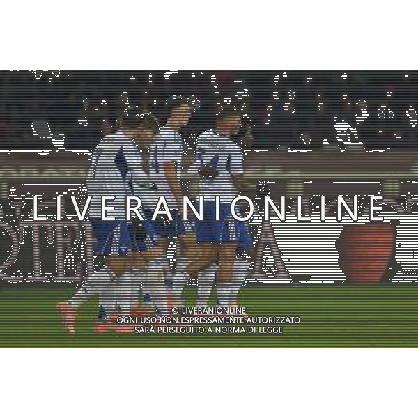 TVMV-Torino 24.11.2025 Stadio Grande Torino @Manuela Viganti/Ag. Aldo Liverani sas Torino vs Como Campionato Calcio Serie A Enilive 2025/2026 12a giornata Nella foto: esultanza como dopo il gol di jarden addai ©TVMV Viganti - AGENZIA ALDO LIVERANI SAS