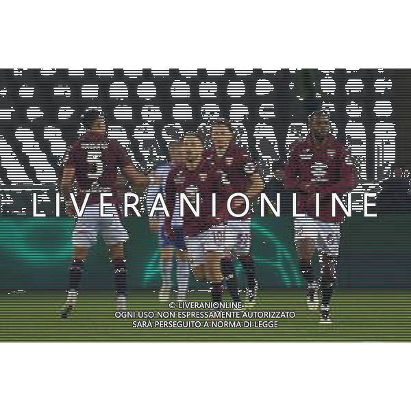 TVMV-Torino 24.11.2025 Stadio Grande Torino @Manuela Viganti/Ag. Aldo Liverani sas Torino vs Como Campionato Calcio Serie A Enilive 2025/2026 12a giornata Nella foto: esultanza torino dopo il gol di nikola vlasic