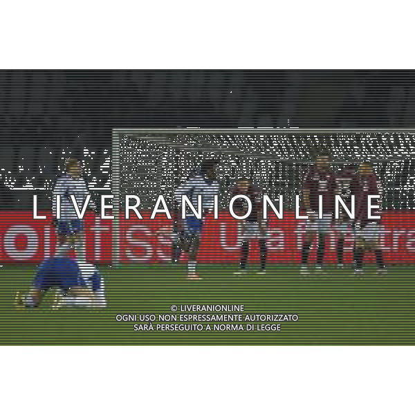 TVMV-Torino 24.11.2025 Stadio Grande Torino @Manuela Viganti/Ag. Aldo Liverani sas Torino vs Como Campionato Calcio Serie A Enilive 2025/2026 12a giornata Nella foto: esultanza como dopo il gol di jarden addai