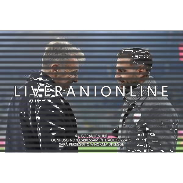 TVMV-Torino 24.11.2025 Stadio Grande Torino @Manuela Viganti/Ag. Aldo Liverani sas Torino vs Como Campionato Calcio Serie A Enilive 2025/2026 12a giornata Nella foto: Marco Baroni - Cesc Fabregas