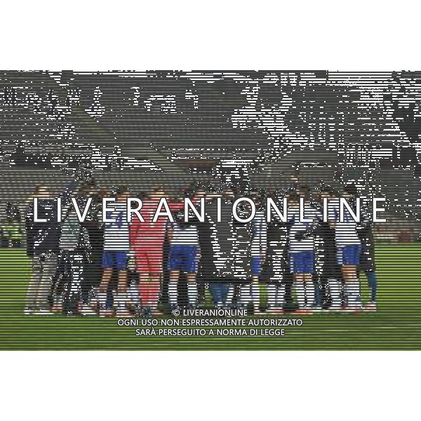 TVMV-Torino 24.11.2025 Stadio Grande Torino @Manuela Viganti/Ag. Aldo Liverani sas Torino vs Como Campionato Calcio Serie A Enilive 2025/2026 12a giornata Nella foto: festa como a fine gara ©TVMV Viganti - AGENZIA ALDO LIVERANI SAS