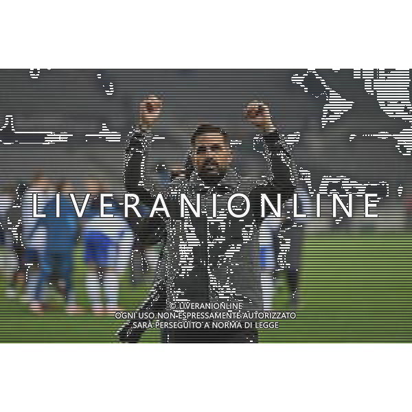 TVMV-Torino 24.11.2025 Stadio Grande Torino @Manuela Viganti/Ag. Aldo Liverani sas Torino vs Como Campionato Calcio Serie A Enilive 2025/2026 12a giornata Nella foto: cesc fabregas esulta a fine gara ©TVMV Viganti - AGENZIA ALDO LIVERANI SAS