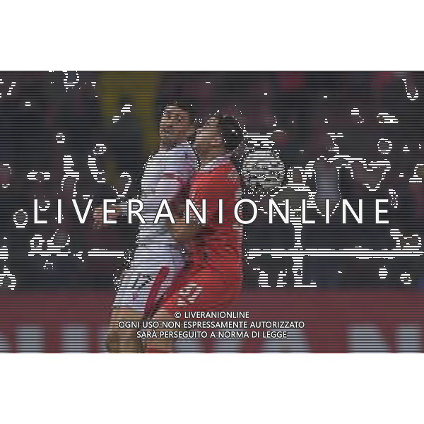 Perugia vs Vis Pesaro Campionato Serie C Sky Wifi - 15 Giornata Stadio Renato Curi - Perugia 24-11-2025 nella foto Paganini e Tozzuolo Foto di Federico Gaetano - ag.Aldo Liverani- AGENZIA ALDO LIVERANI SAS