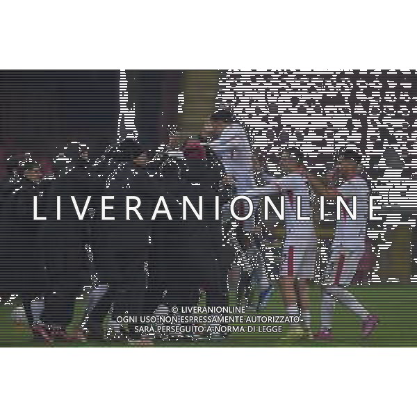 Perugia vs Vis Pesaro Campionato Serie C Sky Wifi - 15 Giornata Stadio Renato Curi - Perugia 24-11-2025 nella foto Esultanza Vis Pesaro Foto di Federico Gaetano - ag.Aldo Liverani- AGENZIA ALDO LIVERANI SAS