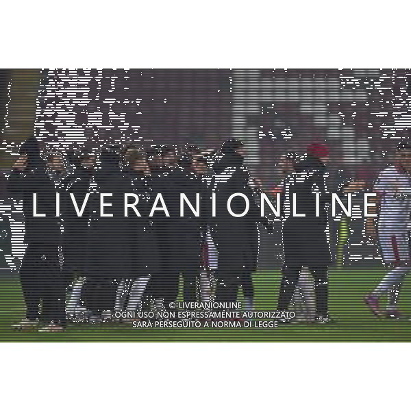 Perugia vs Vis Pesaro Campionato Serie C Sky Wifi - 15 Giornata Stadio Renato Curi - Perugia 24-11-2025 nella foto Esultanza Vis Pesaro Foto di Federico Gaetano - ag.Aldo Liverani- AGENZIA ALDO LIVERANI SAS