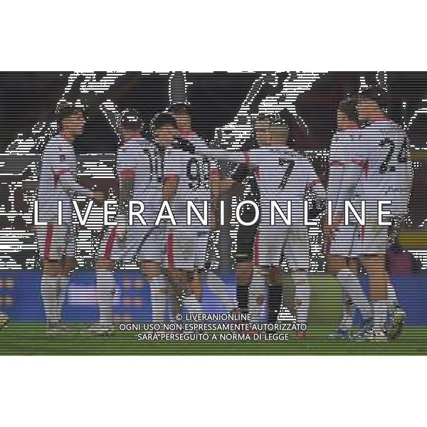 Perugia vs Vis Pesaro Campionato Serie C Sky Wifi - 15 Giornata Stadio Renato Curi - Perugia 24-11-2025 nella foto Proteste Vis Pesaro Foto di Federico Gaetano - ag.Aldo Liverani- AGENZIA ALDO LIVERANI SAS