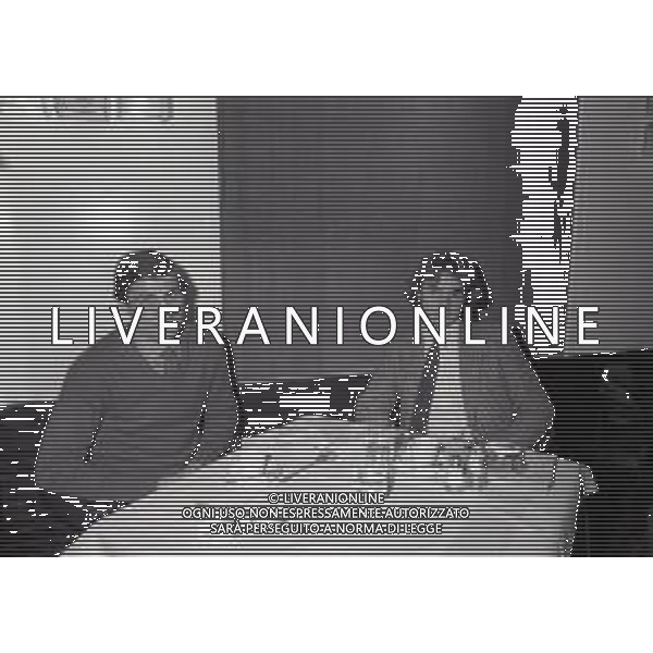 NEG-1982 MILANO CONVEGNO SULLA VICENDA DEL CALCIO SCOMMESSE DELL\'ANNO 1980 NELLA FOTO BRUNO GIORDANO E LIONELLO MANFREDONIA AG ALDO LIVERANI SAS