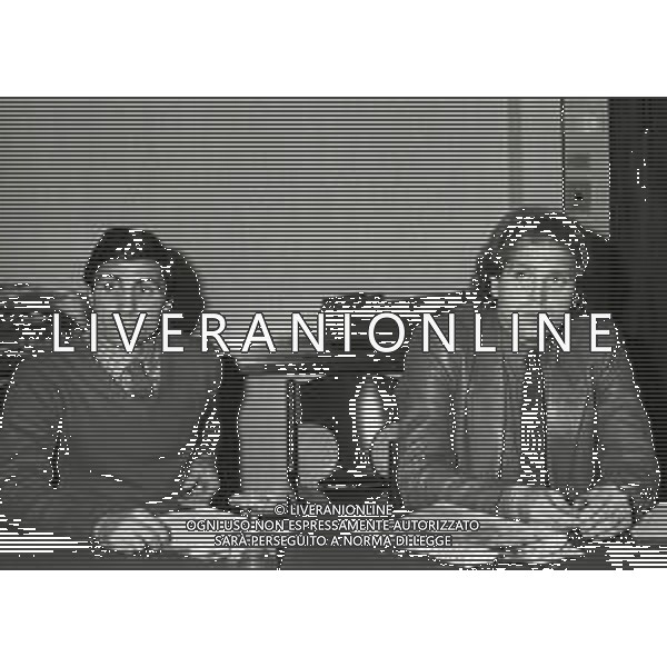 NEG-1982 MILANO CONVEGNO SULLA VICENDA DEL CALCIO SCOMMESSE DELL\'ANNO 1980 NELLA FOTO BRUNO GIORDANO E GUIDO MAGHERINI AG ALDO LIVERANI SAS