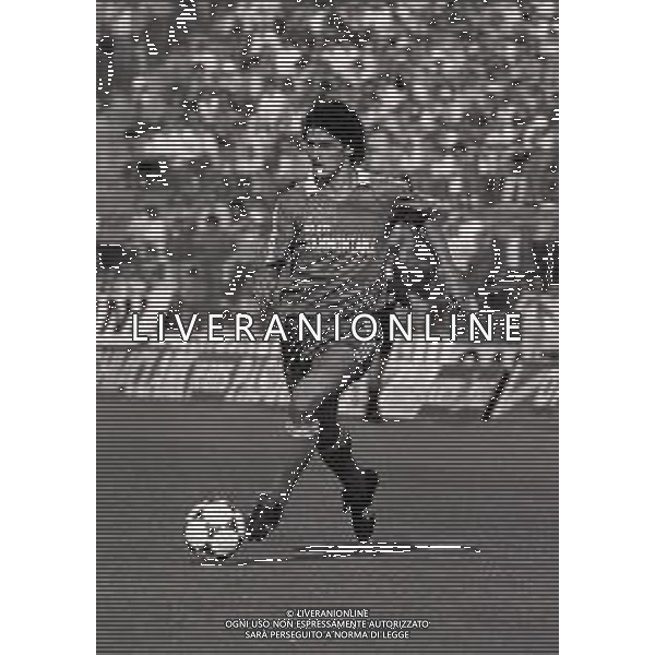 NEG-28-09-1986 EMPOLI-CAMPIONATO DI CALCIO SERIE A EMPOLI-JUVENTUS 0-1 NELLA FOTO AZIONE DI GIOCO AG ALDO LIVERANI SAS