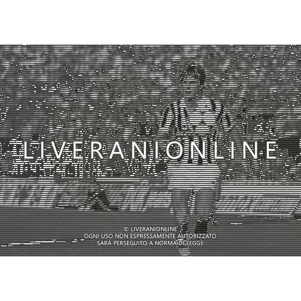 NEG-28-09-1986 EMPOLI-CAMPIONATO DI CALCIO SERIE A EMPOLI-JUVENTUS 0-1 NELLA FOTO MICHAEL LAUDRUP AG ALDO LIVERANI SAS