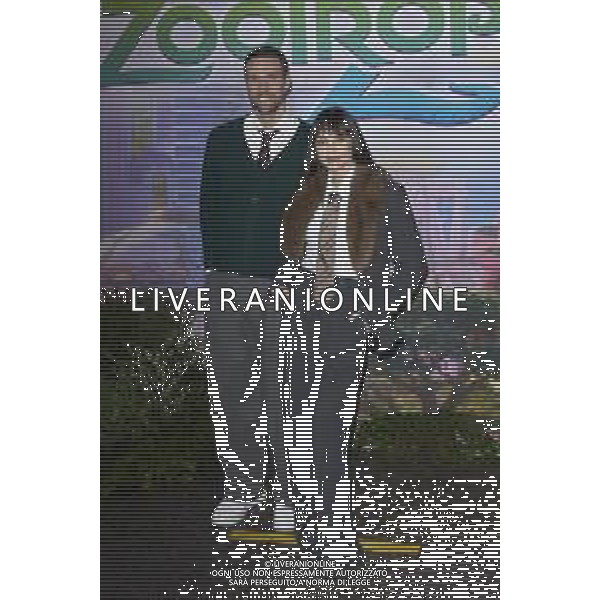 Roma 25 Novembre 2025 Red Carpet della Premiere italiana del nuovo film Disney ‘Zootropolis 2’ Nella Foto: Andrea Zenga, Rosalinda Cannavo’ Foto Credit: Andrea Bracaglia- AGENZIA ALDO LIVERANI SAS