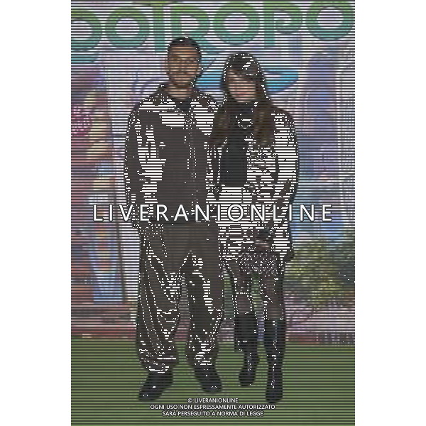 Roma 25 Novembre 2025 Red Carpet della Premiere italiana del nuovo film Disney ‘Zootropolis 2’ Nella Foto: Lorenzo Pellegrini, Veronica Martinelli Foto Credit: Andrea Bracaglia- AGENZIA ALDO LIVERANI SAS