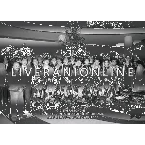 NEG- APPIANO GENTILE- IL PRESIDENTE DELL\'INTER MASSIMO MORATTI INTERVIENE AL NATALE DELLE GIOVANILI DELL\'INTER NELL\'ANNO 1995 AG ALDO LIVERANI SAS