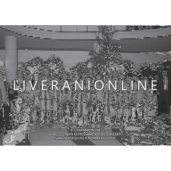 NEG- APPIANO GENTILE- IL PRESIDENTE DELL\'INTER MASSIMO MORATTI INTERVIENE AL NATALE DELLE GIOVANILI DELL\'INTER NELL\'ANNO 1995 AG ALDO LIVERANI SAS