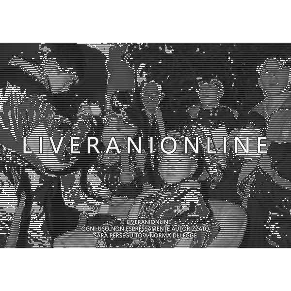 NEG- APPIANO GENTILE- IL PRESIDENTE DELL\'INTER MASSIMO MORATTI INTERVIENE AL NATALE DELLE GIOVANILI DELL\'INTER NELL\'ANNO 1995 AG ALDO LIVERANI SAS