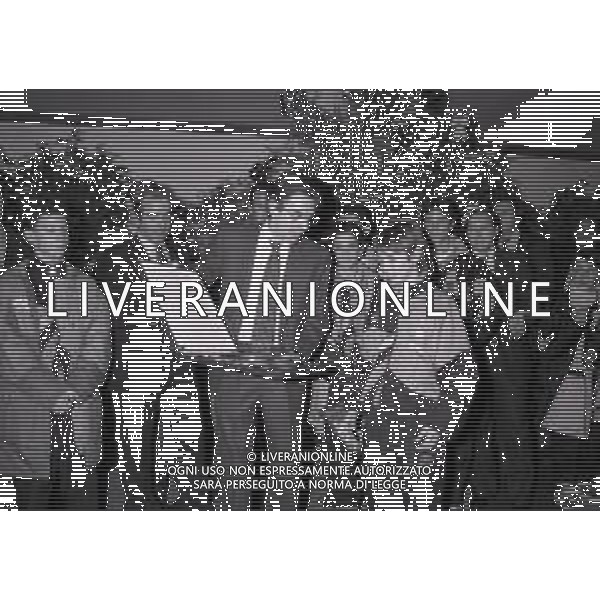 NEG- APPIANO GENTILE- IL PRESIDENTE DELL\'INTER MASSIMO MORATTI INTERVIENE AL NATALE DELLE GIOVANILI DELL\'INTER NELL\'ANNO 1995 AG ALDO LIVERANI SAS