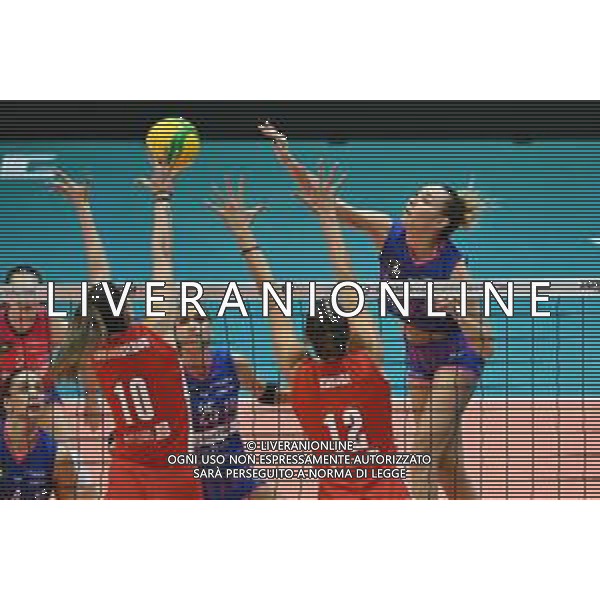 TVRG Milano vs Olympiacos nella foto Elena Pietrini (Vero Volley Milano) Monza 26-11-2025 Opiquad Arena Numia Vero Volley Milano vs Olympiacos Pireo CEV Champions League - Pool C 1a giornata foto Roberto Garavaglia/Agenzia Aldo Liverani sas