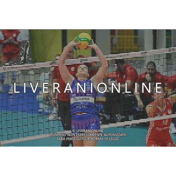 TVRG Milano vs Olympiacos nella foto Francesca Bosio (Vero Volley Milano) Monza 26-11-2025 Opiquad Arena Numia Vero Volley Milano vs Olympiacos Pireo CEV Champions League - Pool C 1a giornata foto Roberto Garavaglia/Agenzia Aldo Liverani sas