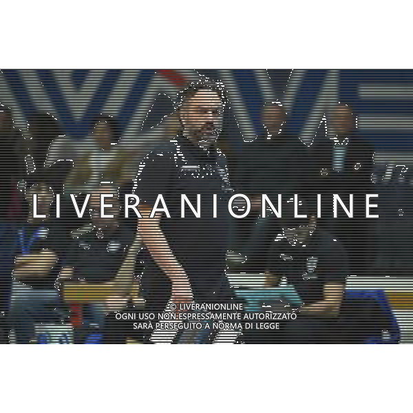 TVRG Milano vs Olympiacos nella foto Stefano Lavarini allenatore Vero Volley Milano Monza 26-11-2025 Opiquad Arena Numia Vero Volley Milano vs Olympiacos Pireo CEV Champions League - Pool C 1a giornata foto Roberto Garavaglia/Agenzia Aldo Liverani sas