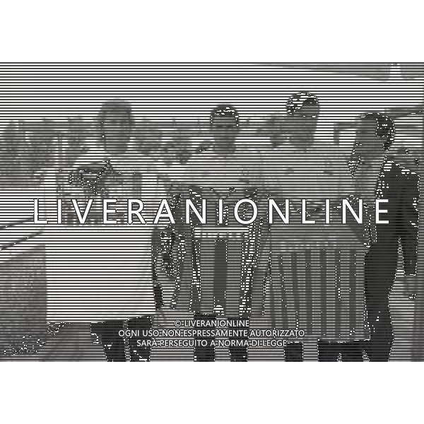 NEG--1995-1996 MILANO RADUNO INTER ALL\'HARBOUR CLUB NELLA FOTO ANDREA SENO-GIANLUCA FESTA-NICOLA BERTI AG ALDO LIVERNI SAS