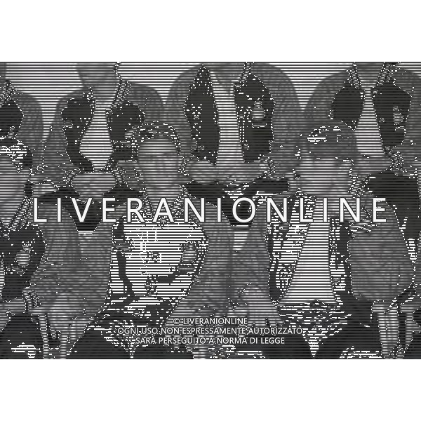 NEG--1995-1996 MILANO RADUNO INTER ALL\'HARBOUR CLUB NELLA FOTO BENITO CARBONE E PIERLUIGI ORLANDINI AG ALDO LIVERNI SAS