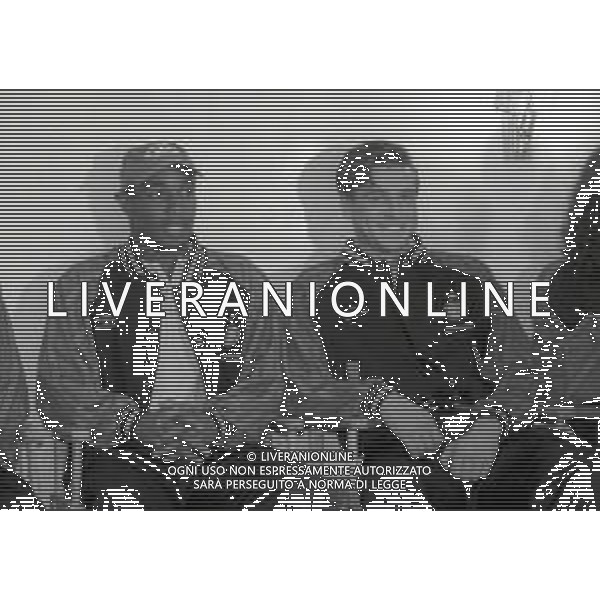 NEG--1995-1996 MILANO RADUNO INTER ALL\'HARBOUR CLUB NELLA FOTO PAUL INCE E NICOLA BERTI AG ALDO LIVERNI SAS