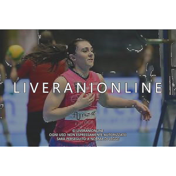 TVRG Milano vs Olympiacos nella foto Juliette Gelin (Vero Volley Milano) Monza 26-11-2025 Opiquad Arena Numia Vero Volley Milano vs Olympiacos Pireo CEV Champions League - Pool C 1a giornata foto Roberto Garavaglia/Agenzia Aldo Liverani sas